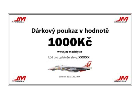Dárkové poukazy