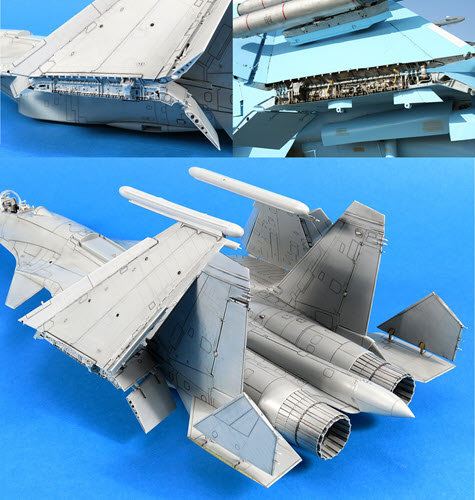 Minibase Su-33 Flanker-D Russian Navy Carrier-Borne Fighter 1/48