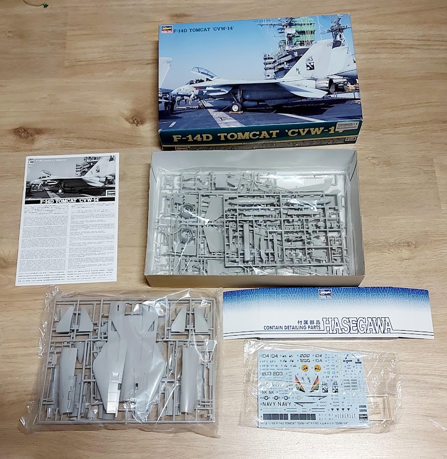 Hasegawa F-14D Super Tomcat 'CVW-14' 1/48