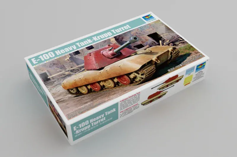 Trumpeter E-100 Heavy Tank-Krupp Turret 1/35