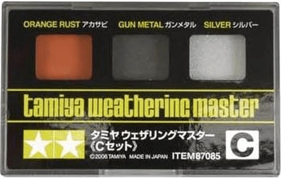 Tamiya Weathering Master C Set / Patinátor - rez, kov, lešť. hliník