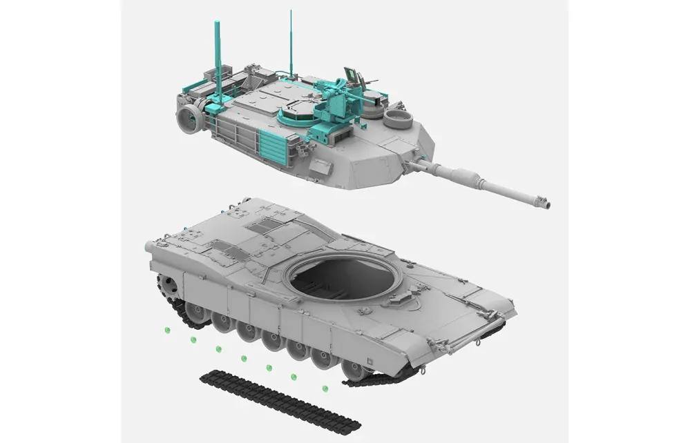 RFM M1A2 SEP V2 Abrams 1/35