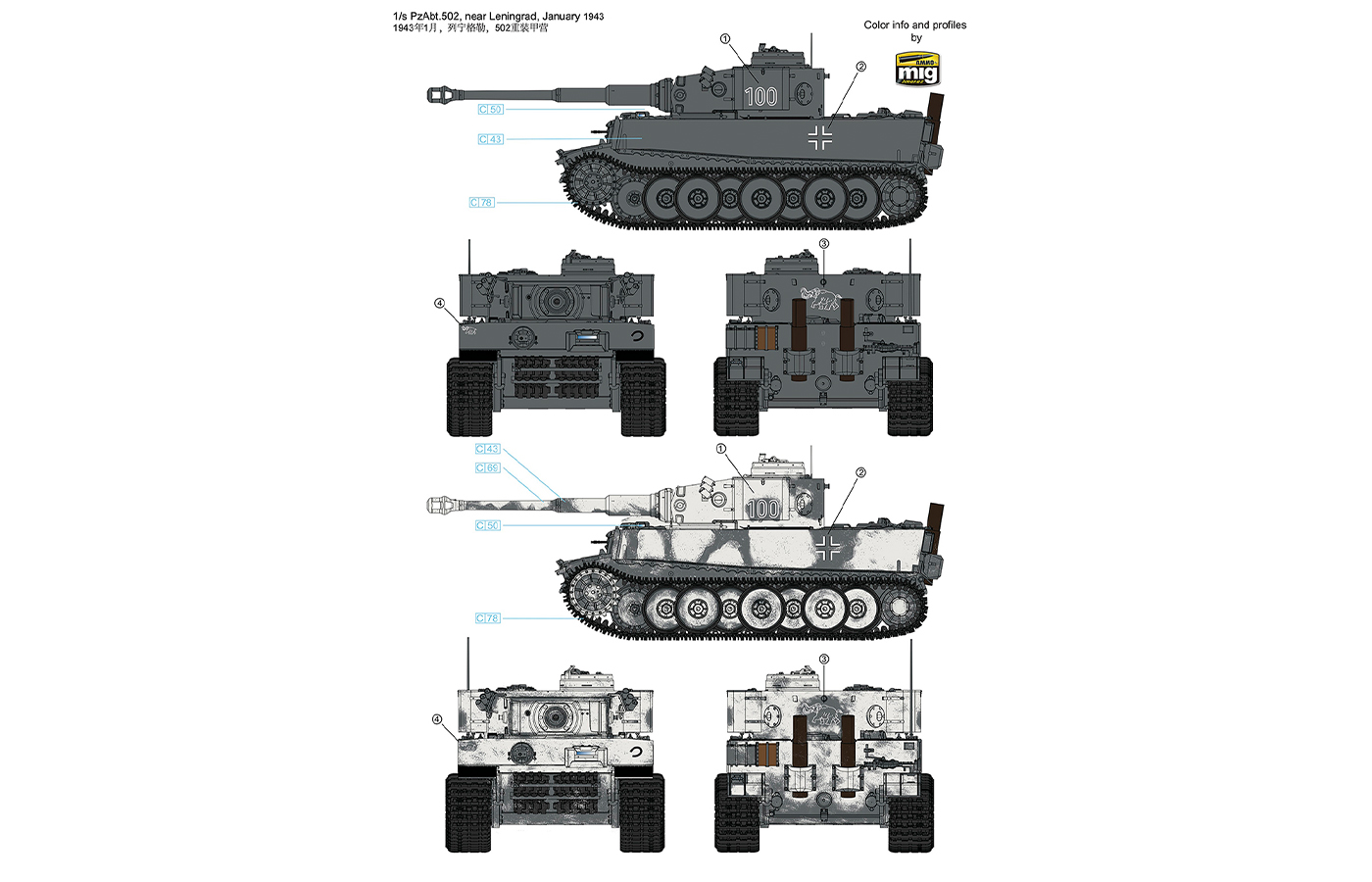 RFM Tiger I Initial Production Early 1943 1/35