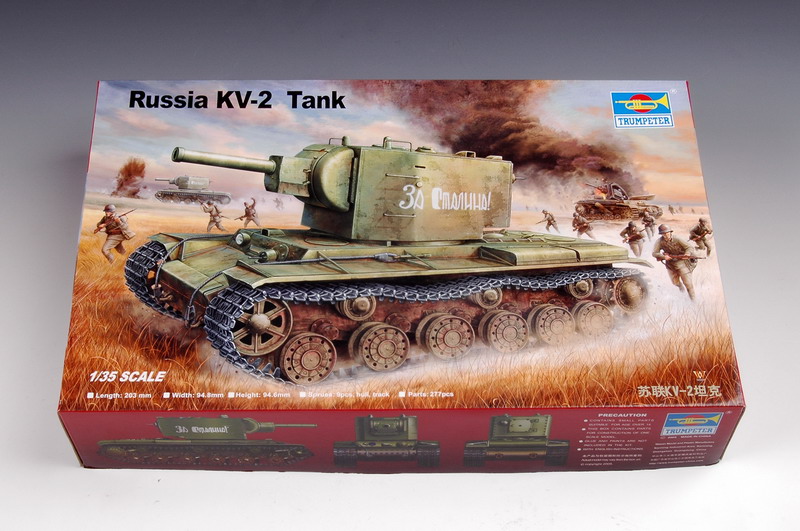 Trumpeter Russia KV-2 Tank 1/35