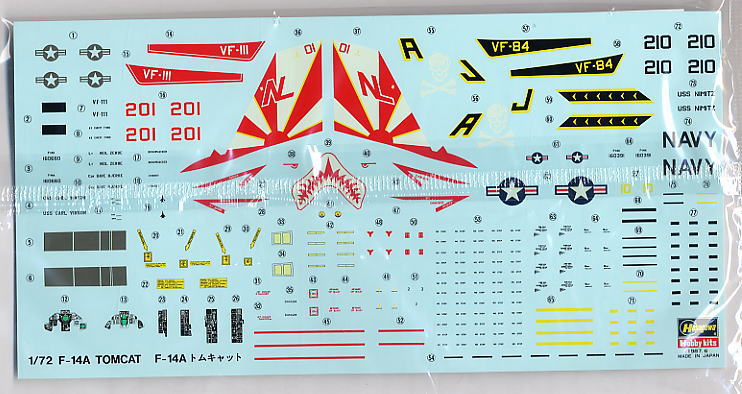 Hasegawa F-14A Tomcat (High Visibility) 1/72