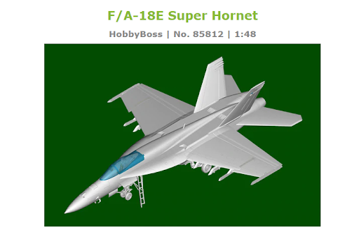 Hobby Boss F/A-18E Super Hornet 1/48
