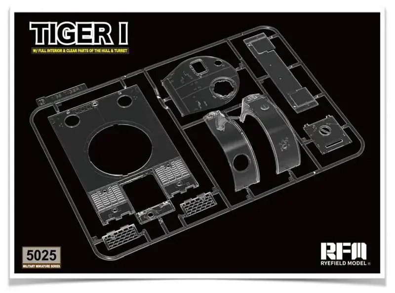 RFM Tiger I WITTMANN'S TIGER Early Production - FULL INTERIOR! 1/35