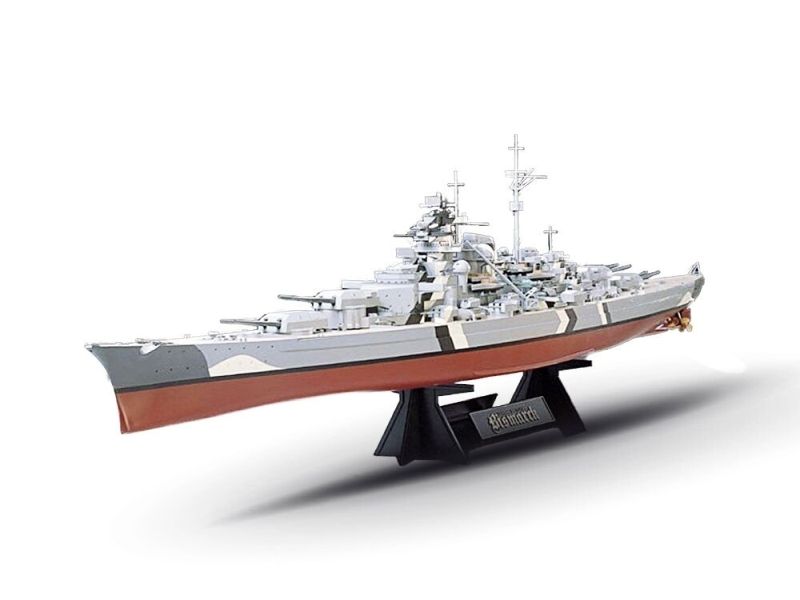Tamiya German Battleship Bismarck 1/350