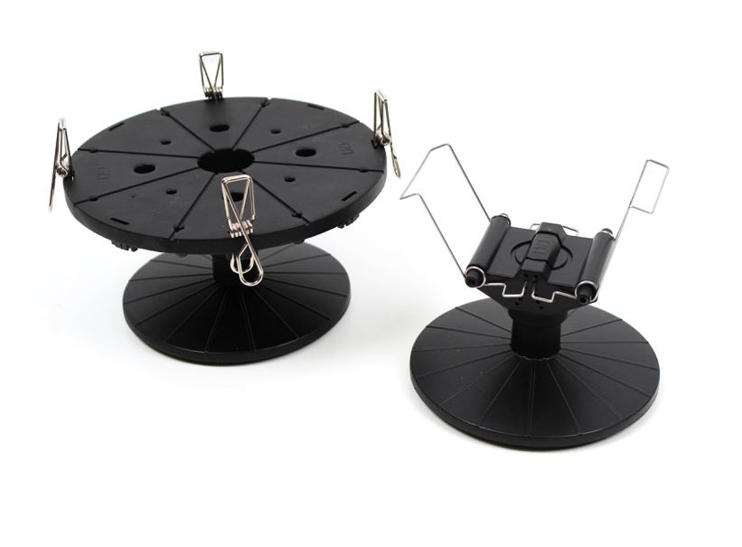 Tamiya set 2v1 (Painting Stand Set) / Stojánek pro stříkání modelu