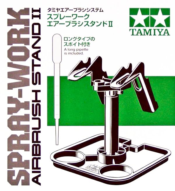 Tamiya Spray-Work Airbrush Stand II / Stojan na airbrush pistole