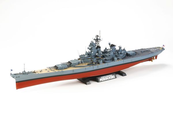 Tamiya U.S. Battleship BB-63 Missouri (Circa 1991) 1/350