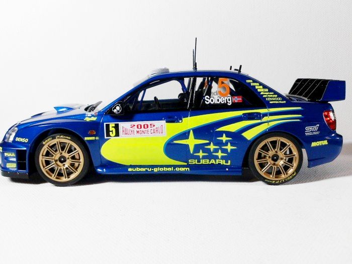 Tamiya Subaru Impreza WRC Monte Carlo 05 1/24