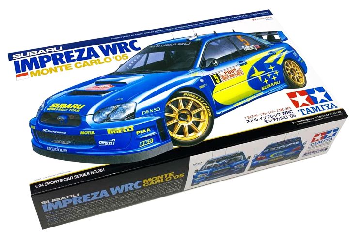 Tamiya Subaru Impreza WRC Monte Carlo 05 1/24