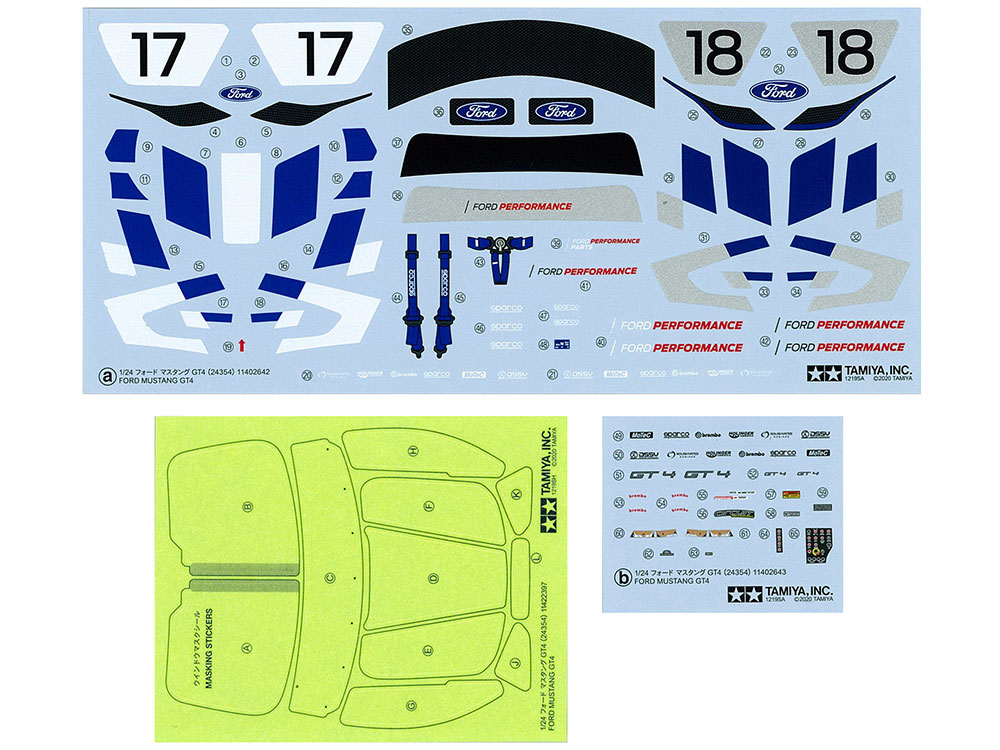 Tamiya Ford Mustang GT4 1/24