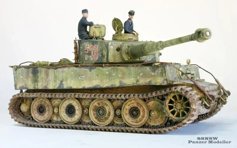 RFM Pz.Kpfw.VI Tiger I Gruppe ”Fehrmann” April 1945 1/35