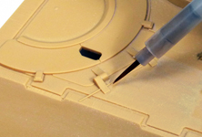 Tamiya Panel Line Accent Color Light Gray - 40ml / Světle šedá