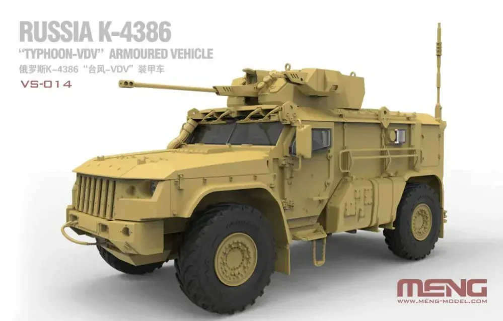 MENG Russian K-4386 Typhoon-VDV Armored Vehicle 1/35