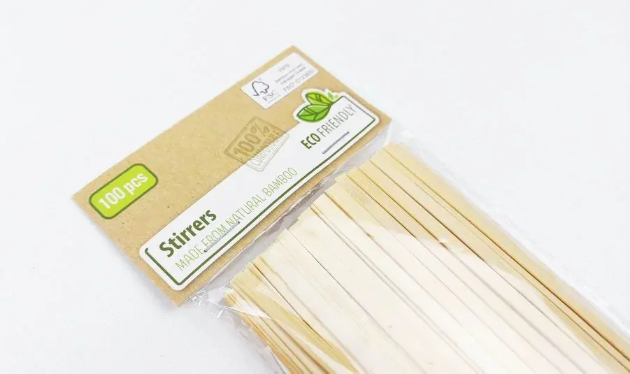 Míchátka na barvy (bambus) - 100ks