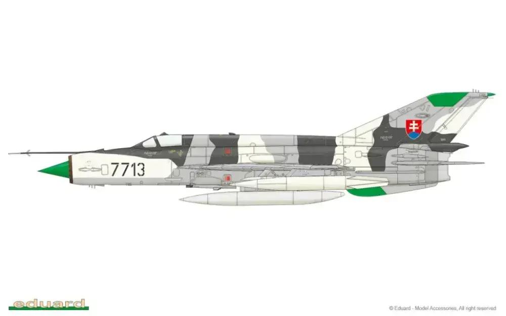 Eduard MiG-21MF ProfiPACK 1/48 (ČR,SK)