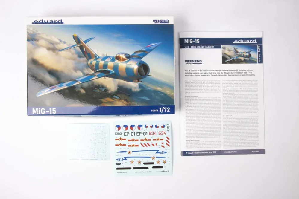 Eduard MiG-15 Weekend (ČR) 1/72