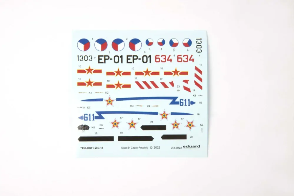 Eduard MiG-15 Weekend (ČR) 1/72