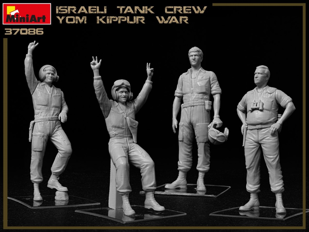 MiniArt Israeli Tank Crew. Yom Kippur War 1/35