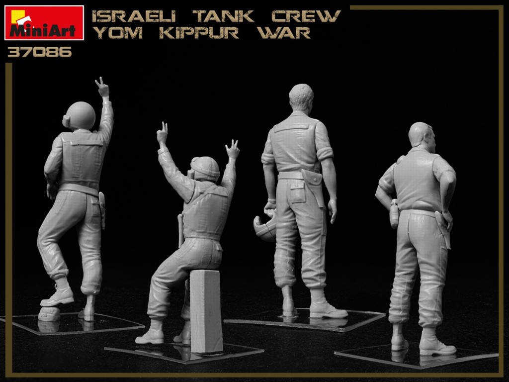 MiniArt Israeli Tank Crew. Yom Kippur War 1/35