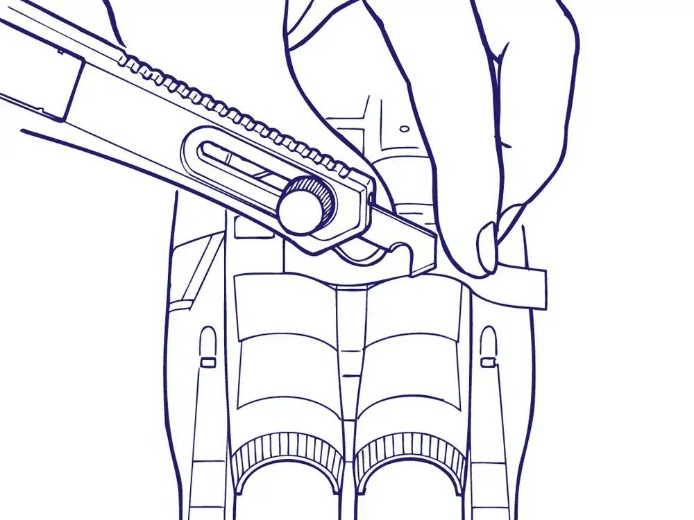 Tamiya Scriber II / Rydlo na paneláže