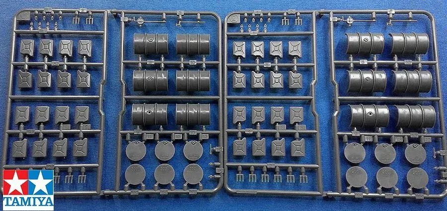 Tamiya German Fuel Drum (Kanystry + sudy) 1/35