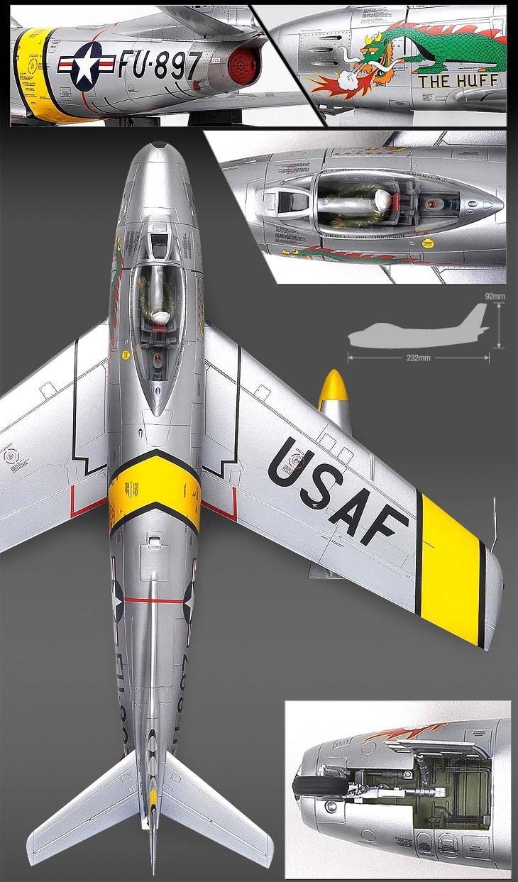 Academy F-86F "The Huff" 1/48