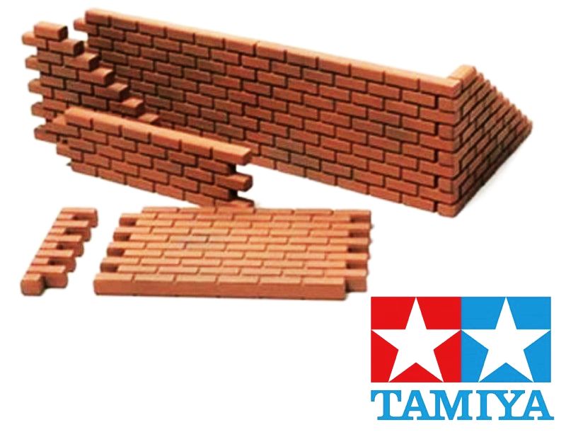Tamiya Brick Wall Set (Cihlové zdi) 1/35