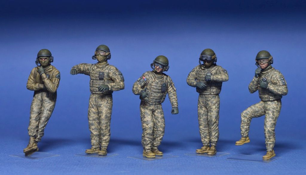 MiniArt US Tank crew (5 figurek) 1/35