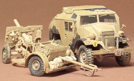 Tamiya British 25pdr Gun&Quad 1/35