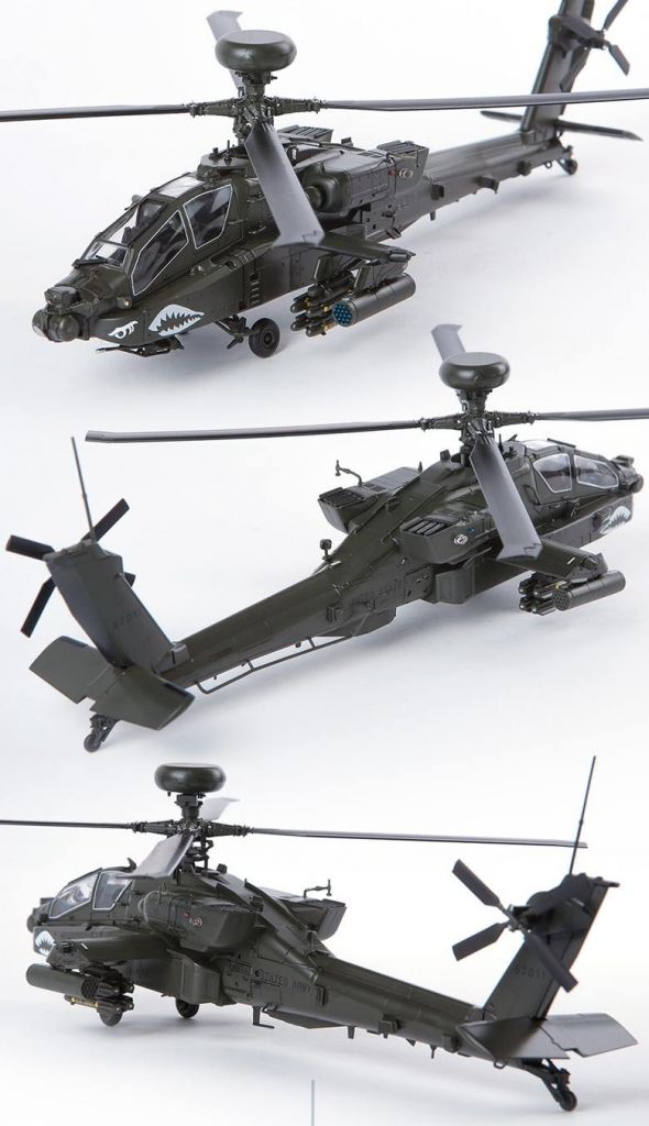 Academy AH-64D Block II "Late Version" Apache Longbow 1/72