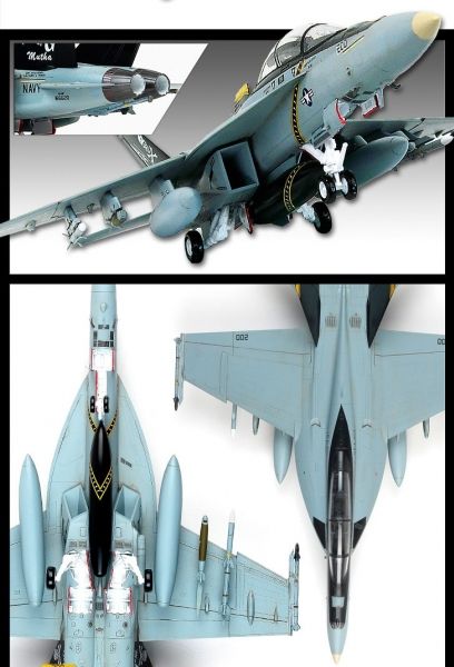 Academy F/A-18F Super Hornet VFA-103 "Jolly Rogers" 1/72