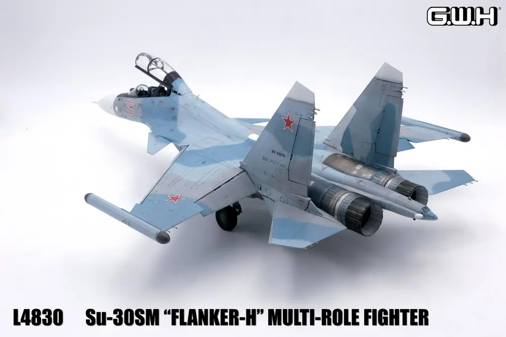 G.W.H Su-30SM Flanker H Multirole Fighter 1/48