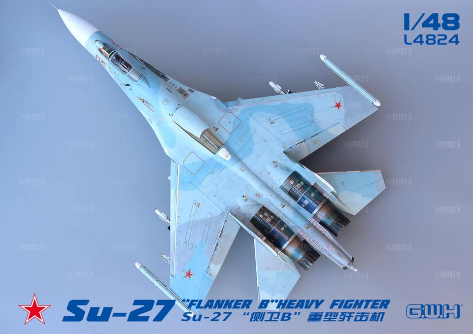 G.W.H Su-27 "Flanker B" Heavy Fighter 1/48