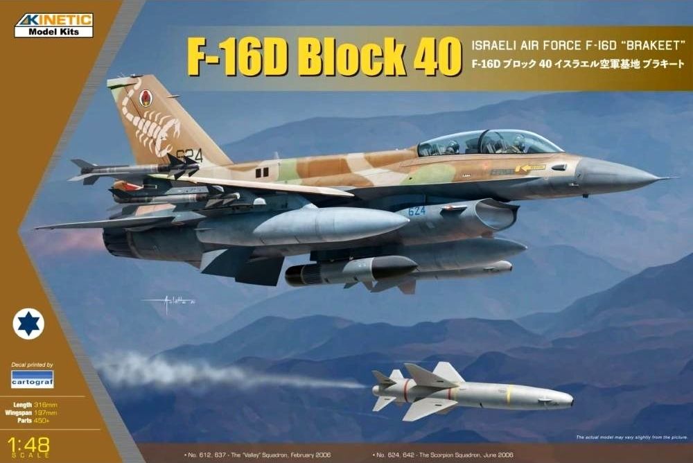 Kinetic F-16D IDF Block 40 