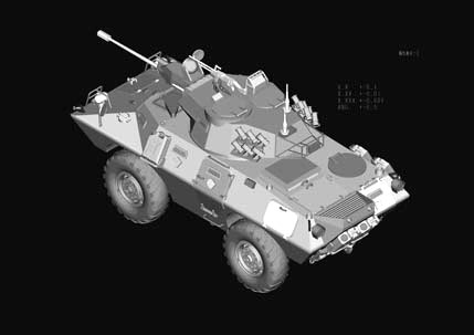 Hobby Boss V-150 Commando w/20mm cannon 1/35