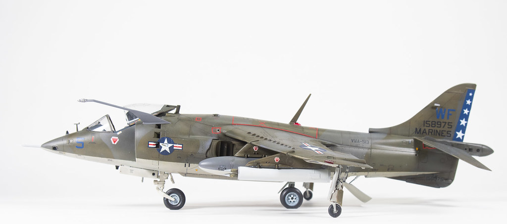 Kinetic AV-8A Harrier USMC 1/48