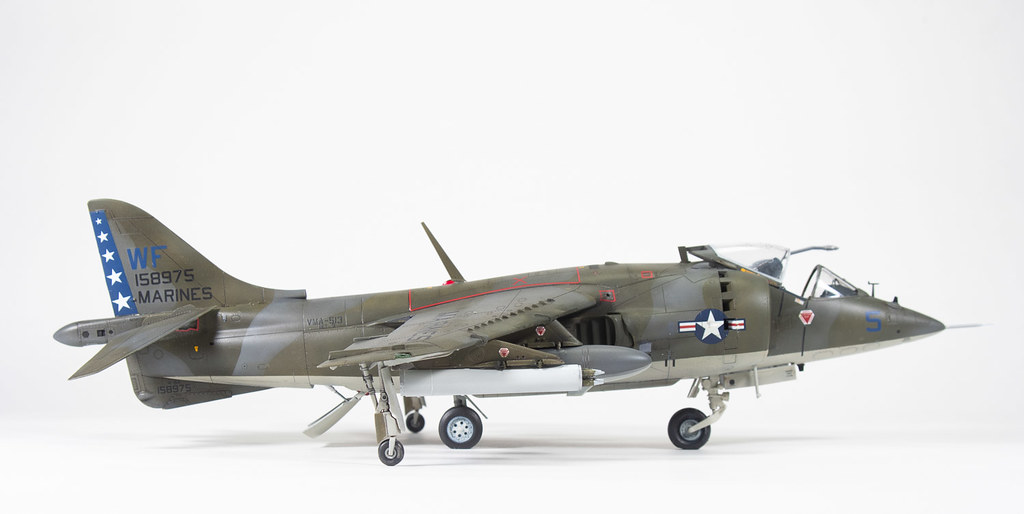Kinetic AV-8A Harrier USMC 1/48