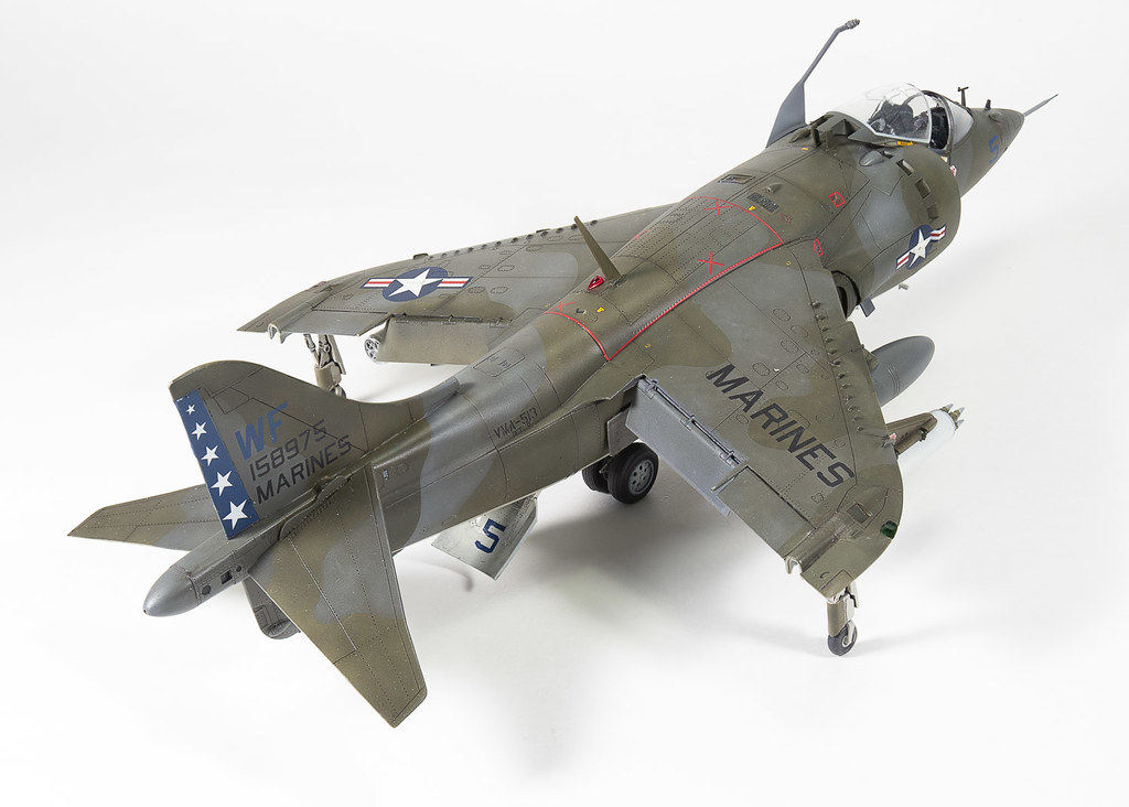 Kinetic AV-8A Harrier USMC 1/48