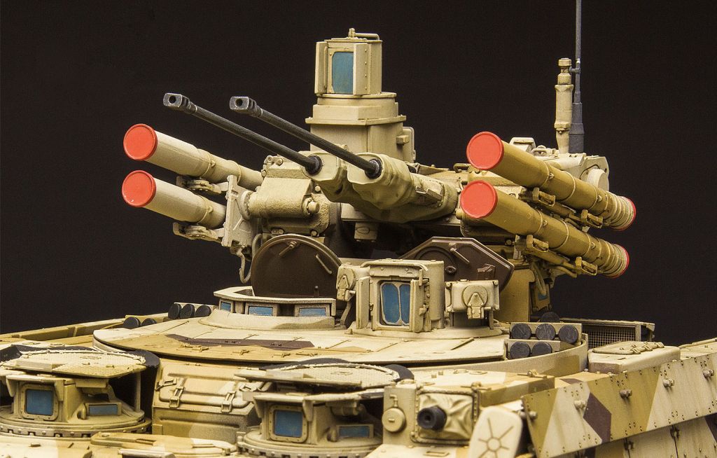 MENG Russian "Terminator" Fire Support Combat Vehicle BMPT w/KMT-8 1/35