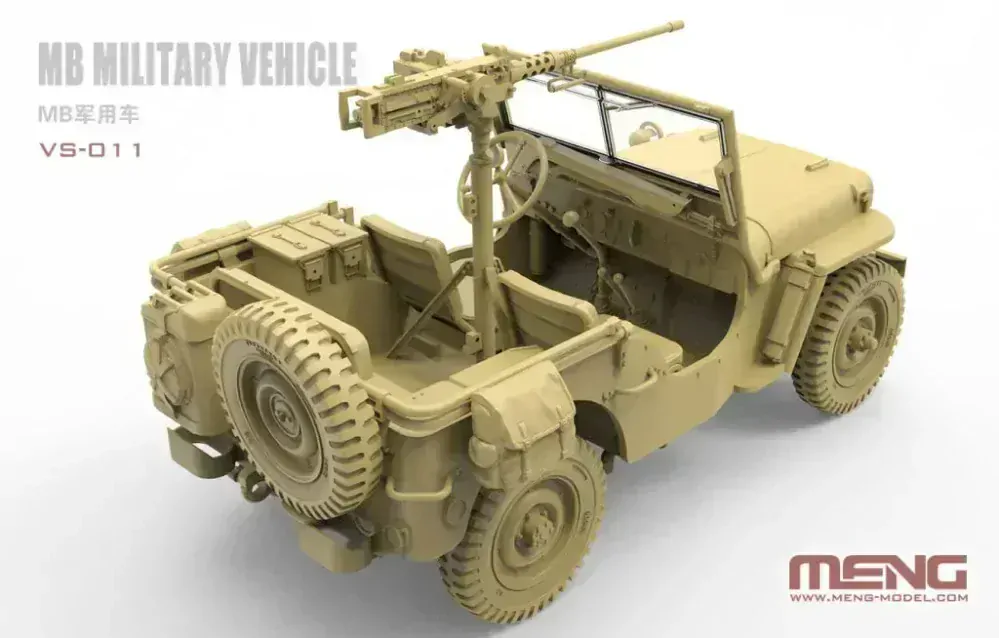 MENG MB Military Vehicle "Sonny Boy" Jeep Willys 1/35
