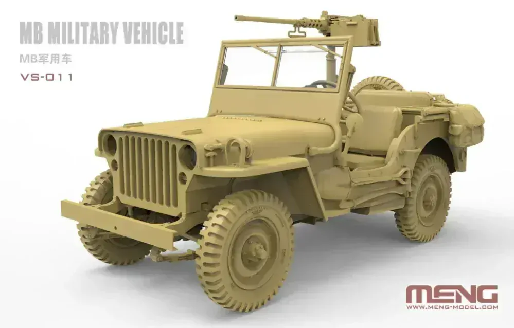 MENG MB Military Vehicle "Sonny Boy" Jeep Willys 1/35