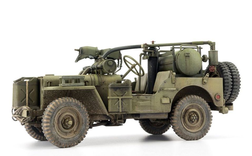 MENG WASP Flamethrower Jeep Willys 1/35