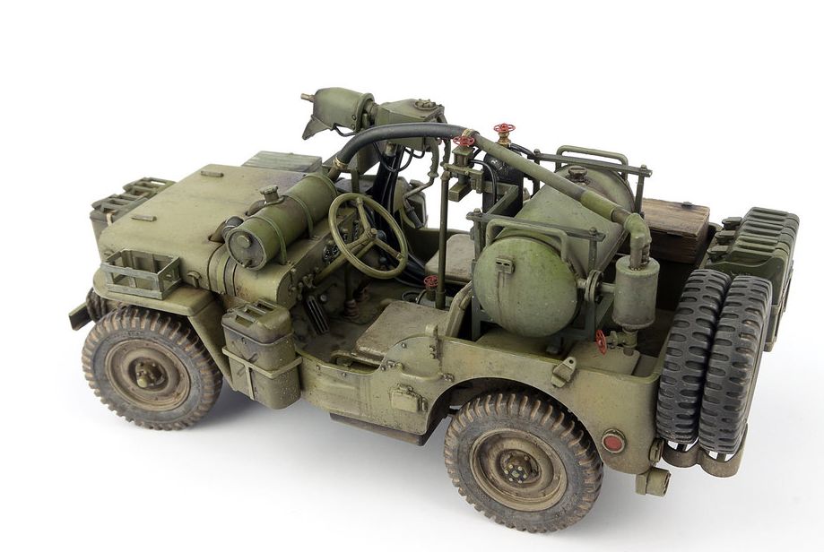 MENG WASP Flamethrower Jeep Willys 1/35