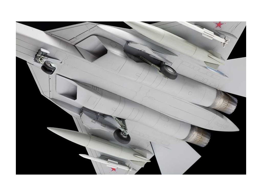 Zvezda Sukhoi SU-57 Russian Fifth-Generation Fighter 1/72