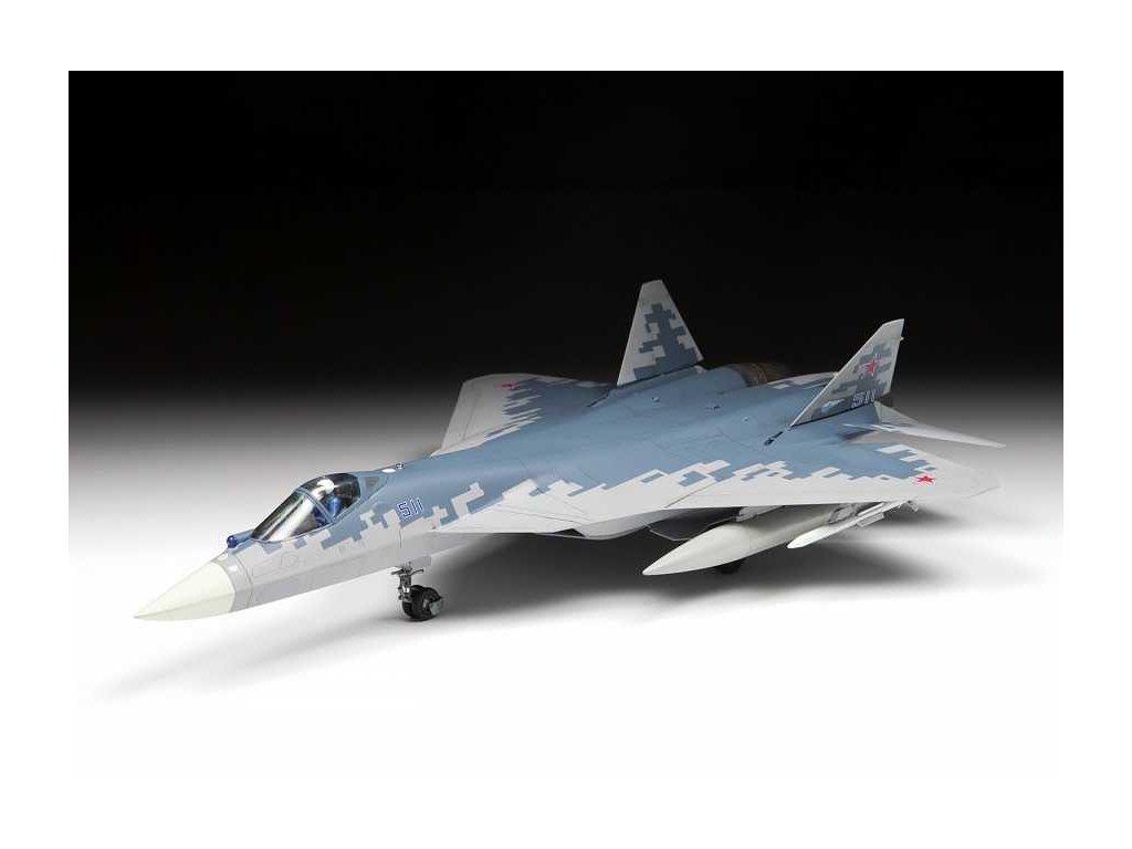 Zvezda Sukhoi SU-57 Russian Fifth-Generation Fighter 1/72