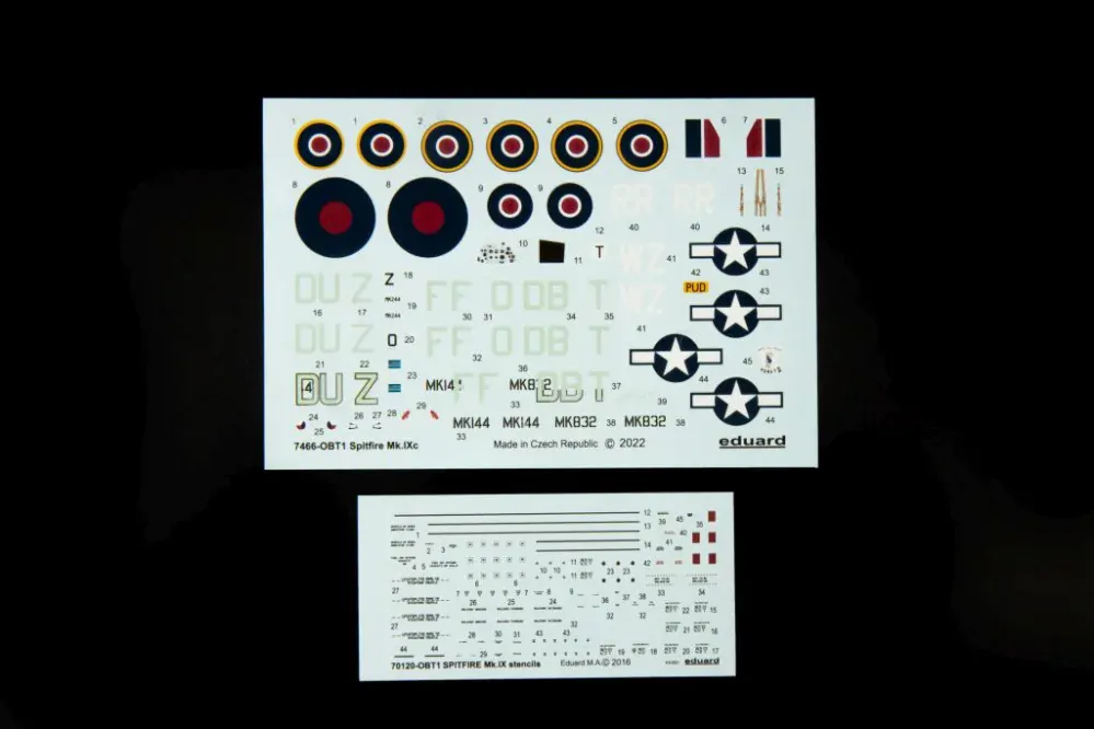 Eduard Spitfire Mk. IXc Weekend 1/72